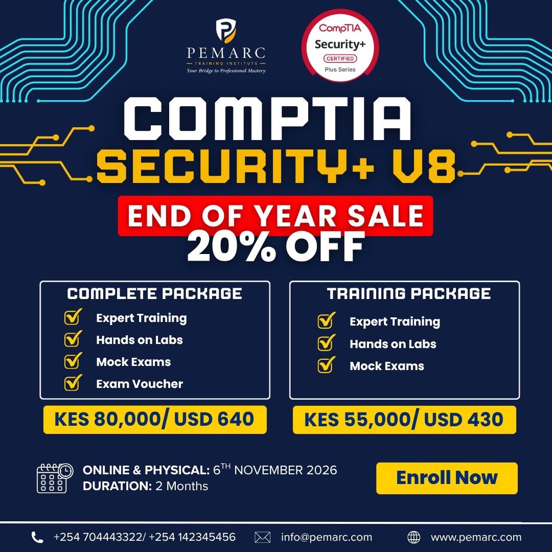 CompTIA Security+ course promotion