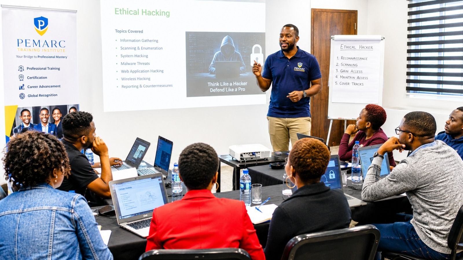 Certified Ethical Hacker course promotion